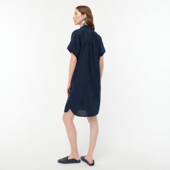 JCREW Baird McNutt Irish linen shirtdress - Picture 3 of 3